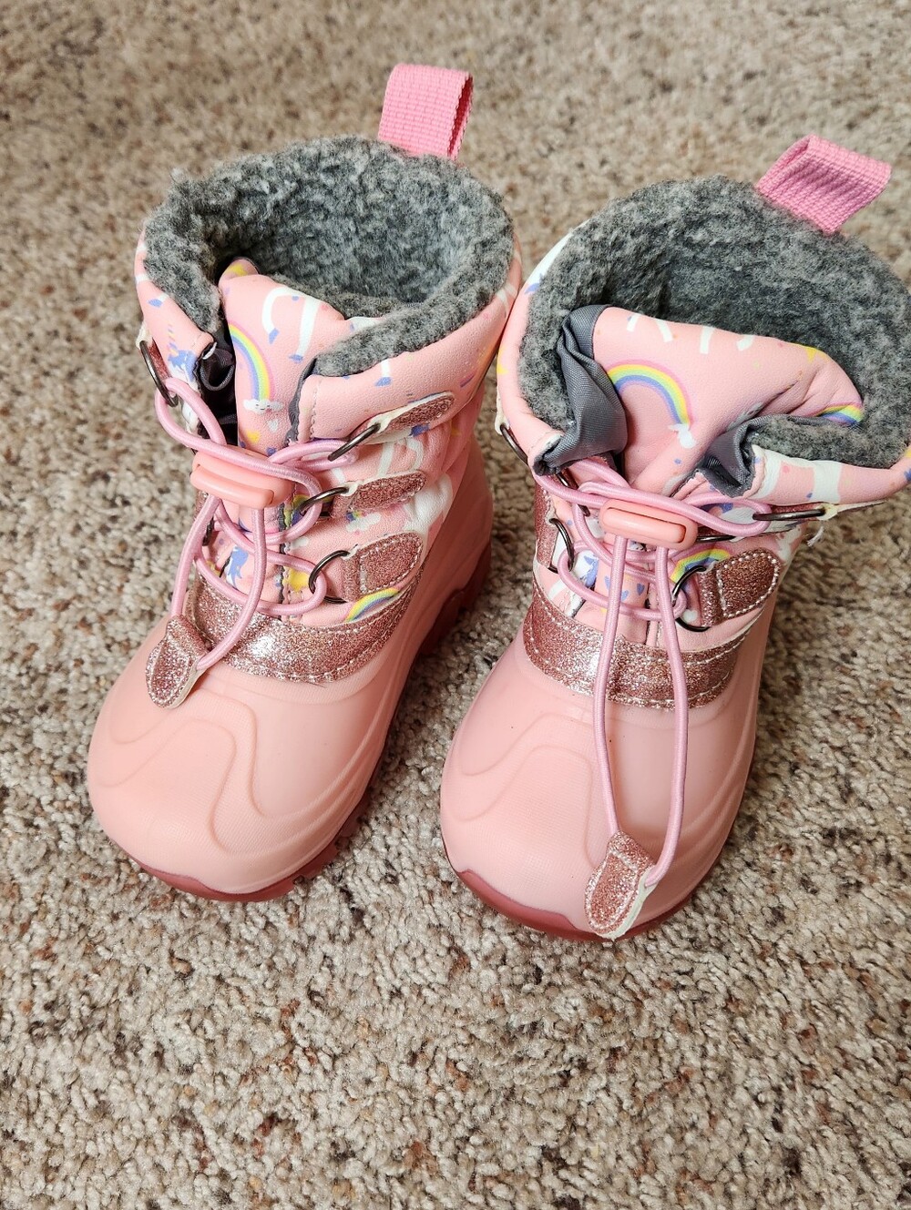 Members Mark Girls Toddler 7/8 Snow Boots
